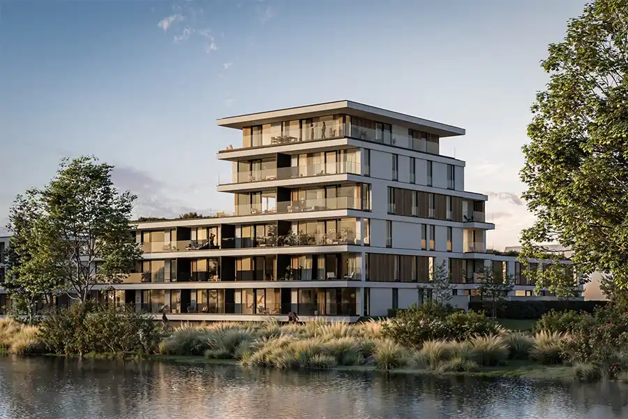 Woonproject OEVER25 aan de Leie
