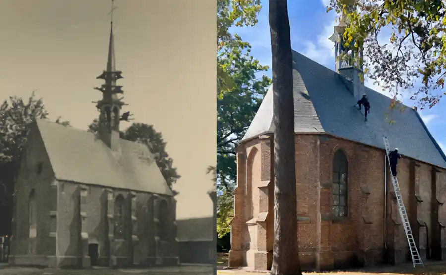 500 jaar oude kapel in Achtel wordt gerestaureerd