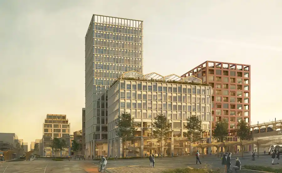 Luxemburgs stadsproject toont hoe hoog je met hout kunt bouwen
