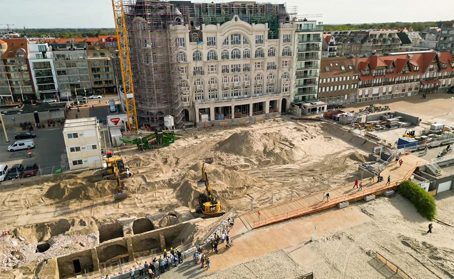 Vondst onder Zeedijk Nieuwpoort blijkt eeuwenouder dan gedacht