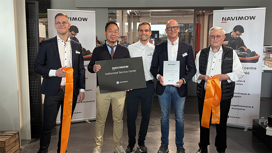 Segway Navimow servicecentrum geopend