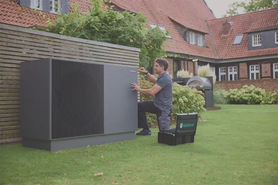 de aroTHERM perform warmtepomp van Vaillant