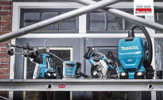 Makita introduceert vier accu stofzuigers voor maximale (stof)vrijheid