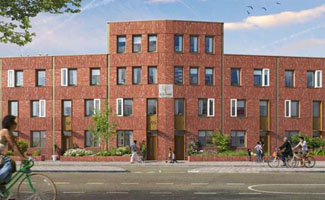 Startsein bouw Bloesemhof in Utrecht