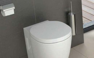 Het gemak van een hoog toilet