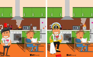 Tips voor meer brandveiligheid in de keuken