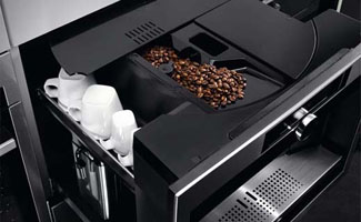 Inbouw koffiezetapparaat is een praktische eyecatcher
