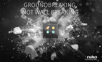 Niko op Batibouw: Groundbreaking, not wall breaking