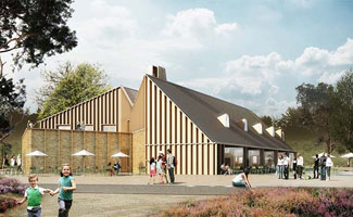 Nederlandse Koning opent Park Paviljoen Hoge Veluwe