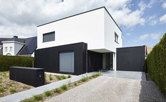 Strakke en duurzame wit/zwart look voor moderne woning