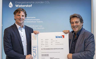 Remeha cv-ketels als eerste Kiwa-gecertificeerd voor waterstof bijmenging