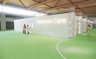 Nieuw concept voor tijdelijke intensive care units