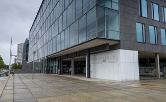 Regie der Gebouwen plaatst permanente scanstraat in gerechtsgebouw Gent