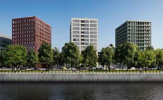 KBC-kantoren aan het Kanaal in Brussel krijgen een nieuwe toekomst