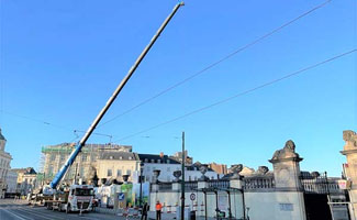 Herstellingswerken aan daken BOZAR in Brussel gestart