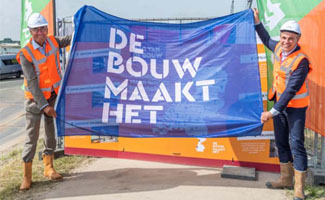 Bouwplaatsen trekken tienduizenden bezoekers tijdens Dag van de Bouw