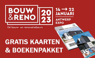 Gratis kaarten voor bouw&reno in Antwerpen met gratis boekenpakket