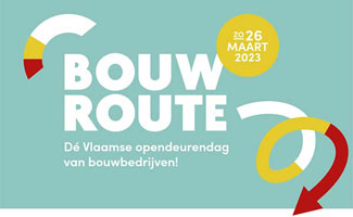 Bouwunie organiseert Bouwroute op 26 maart: Win tot 2.500 renovatiebudget!