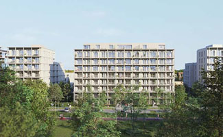 Wooncomplex Westville City wordt eyecatcher op Linkeroever