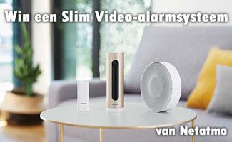 Win een Slim Video-alarmsysteem van Netatmo