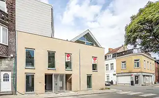 Pandenfonds verkoopt twee nieuwbouwwoningen in de Pluimstraat in Kortrijk