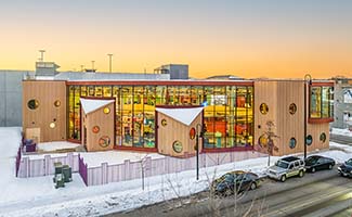 Bijzondere-houtconstructie-Kindermuseum-in-Wisconsin-wint-prestigieuze-prijs