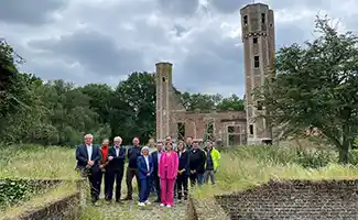 Historisch erfgoed kasteelruïne Ter Elst wordt belevingshotspot