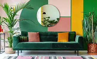 Kleur in je huis, kleur in je leven…