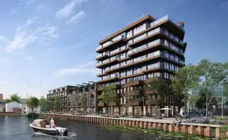 Definitief groen licht voor woonproject De Glasfabriek Schiedam
