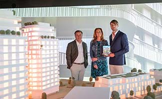 /Woonproject-EVER-hertekent-skyline-Kortrijk-met-woontorens-en-stadspark/