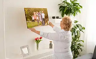 Jouw foto's tot leven gebracht op canvas