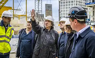Nieuw Zuid verwelkomt eerste bewoners van BAN, een iconisch ontwerp van architect Shigeru Ban