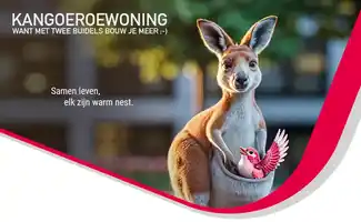 Kangoeroewoning bouwen? Spring gerust eens binnen!