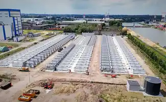 Eerste fase grootste batterijopslag van Europa voltooid in Vilvoorde