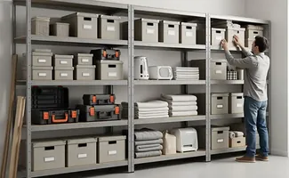 Zo creëer je slimme opbergruimte met stellingkasten van BAUHAUS