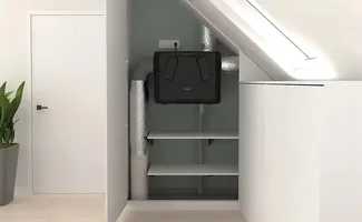 Flux Wall Compact, De kleinste ventilatie-unit met warmteterugwinning in zijn soort