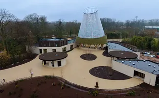 Beton vormt basis van nieuwe ingang ZOO Planckendael