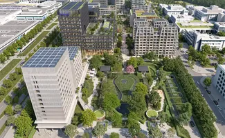 Kennedy Park geeft Kirchberg in Luxemburg een nieuwe toekomst
