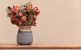 De juiste plek voor droogbloemen in huis